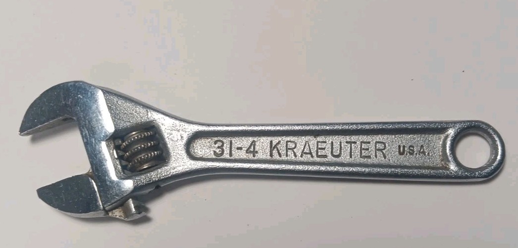 Vintage Kraeuter Tools 31-4 Forged Alloy Steel 4