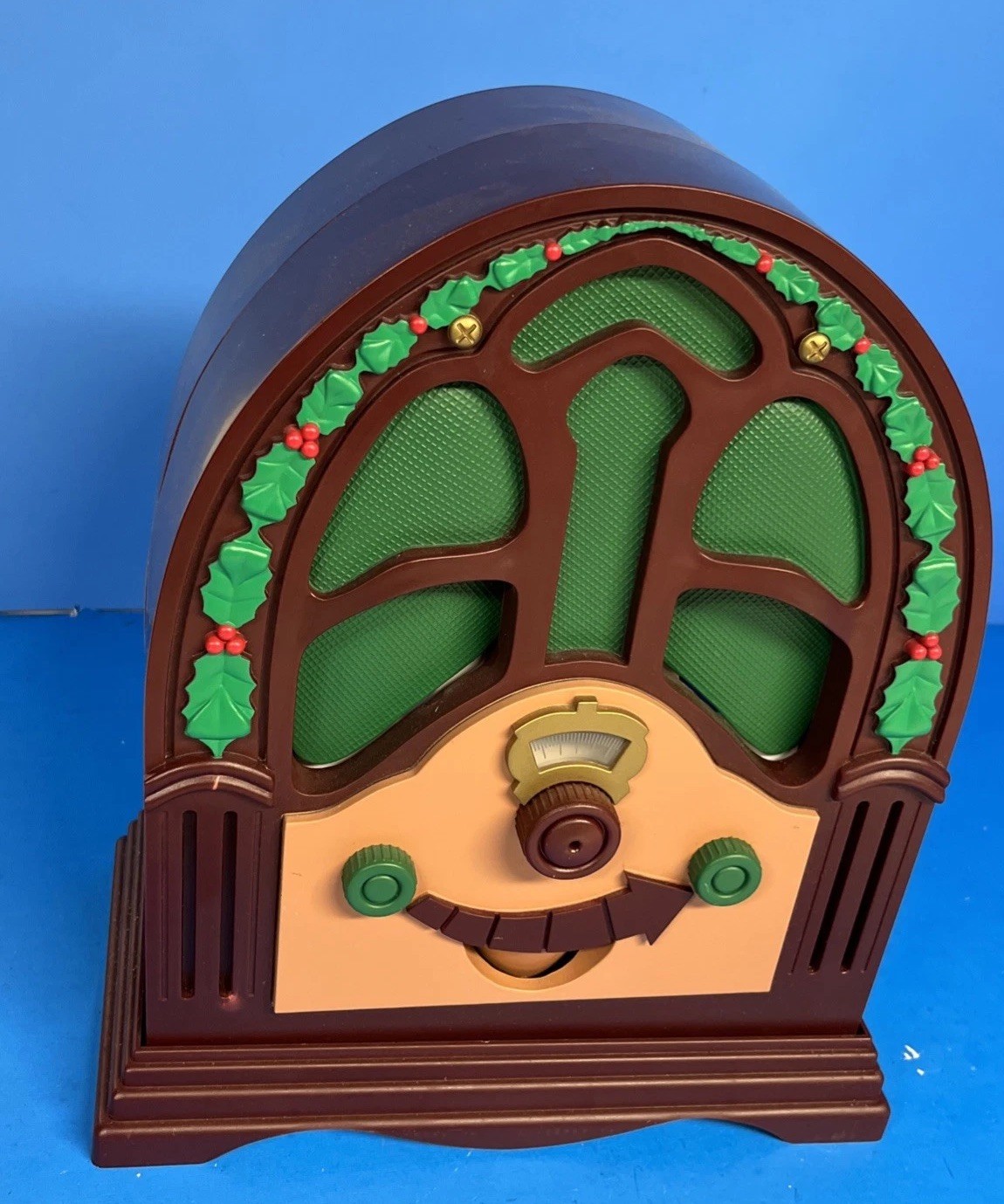 VTG Telco Motionette Talking Singing Moving Animated Christmas Radio WORKS