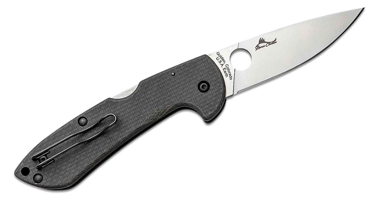 Spyderco Sprint Run Siren C247CFP - Peel-Ply Carbon Fiber - Satin S90V