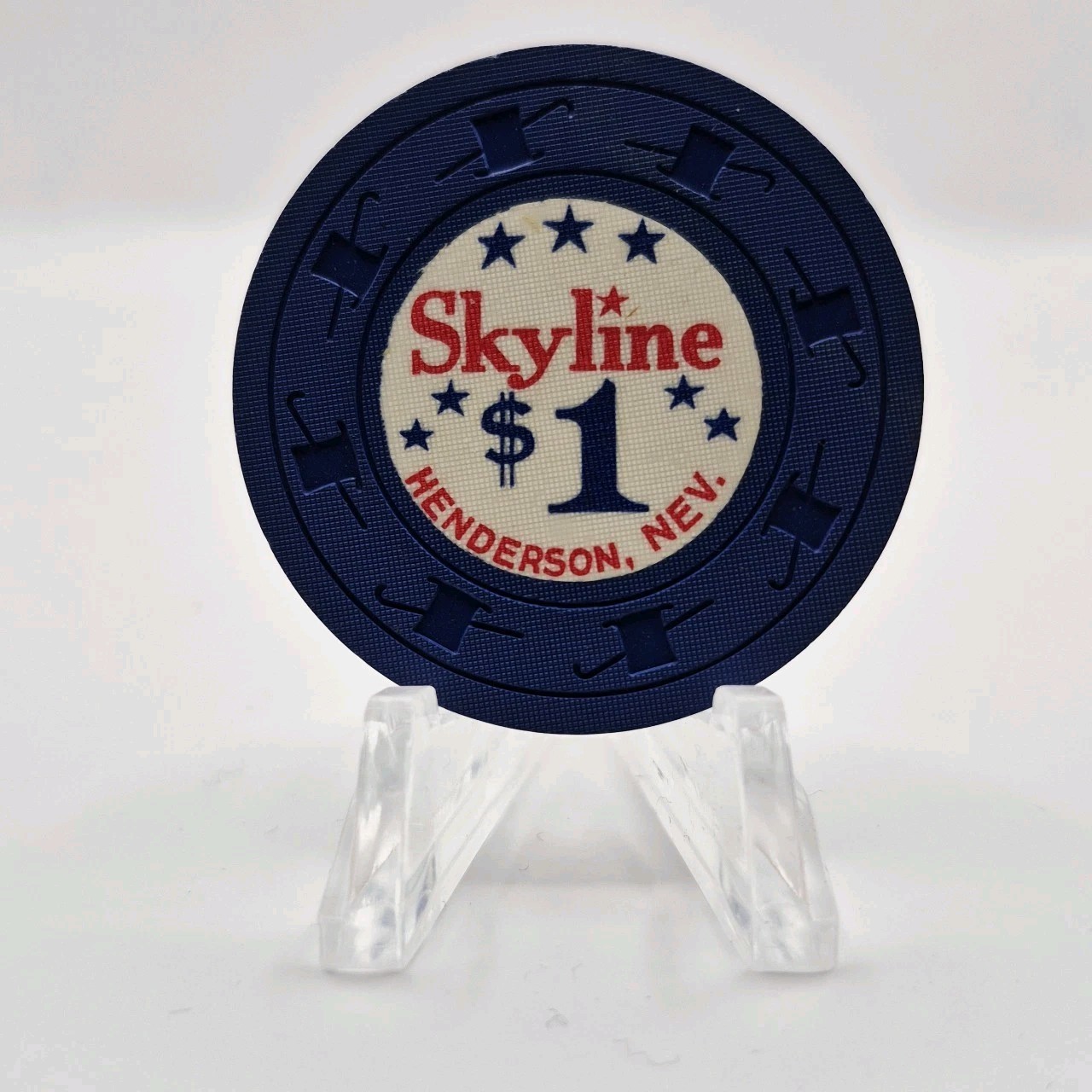 Skyline Casino Henderson Nevada 1964 $1 Casino Chip N3912 Skyline Casino Henderson Nevada 1964 $1 Casino Chip N3912