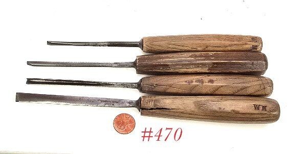 carpenter woodworking HERRING BROS CARVING CHISEL TOOLS