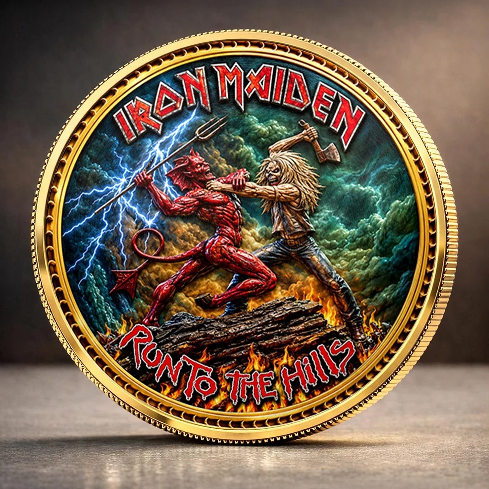 Iron Maiden Commemorative Coin IRON0101