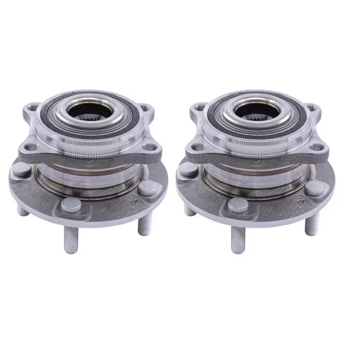 NewYall Pack of 2 Front Left or Right Wheel Bearing and Hub Assembly for Hyundai