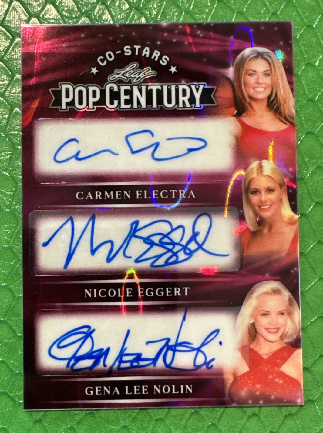 2026 Leaf Metal Pop Century 5 Auto 1/1 Baywatch Electra, Eggert, Nolin, Bridges 