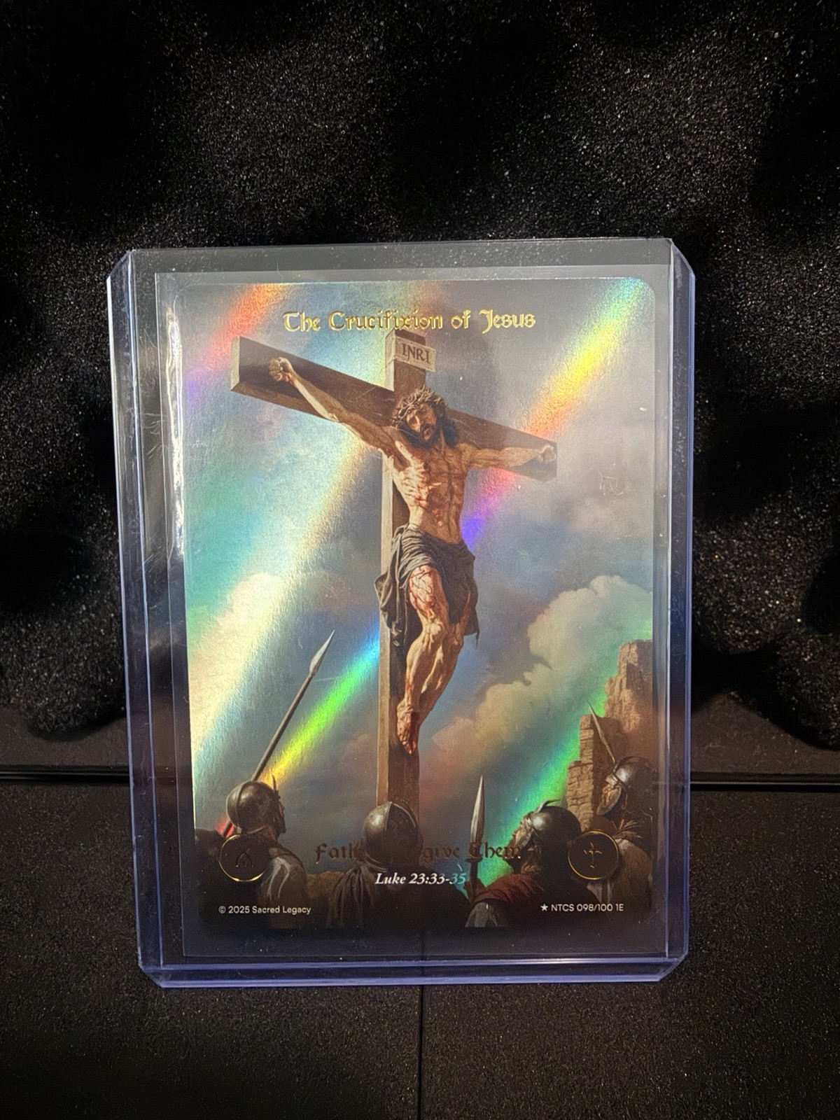 Sacred Legacy 2025 The Crucifixion of Jesus NTCS 098/100 1st Edition Full Art