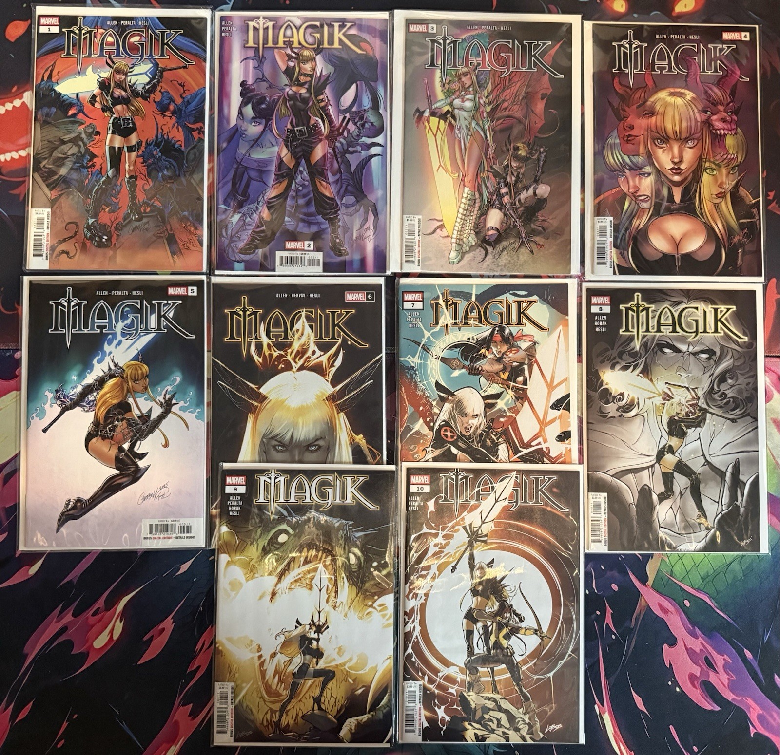 MAGIK (2025) #1 Thru 10 [ First Print - Complete Set - Solo X-Men ] MARVEL COMIC