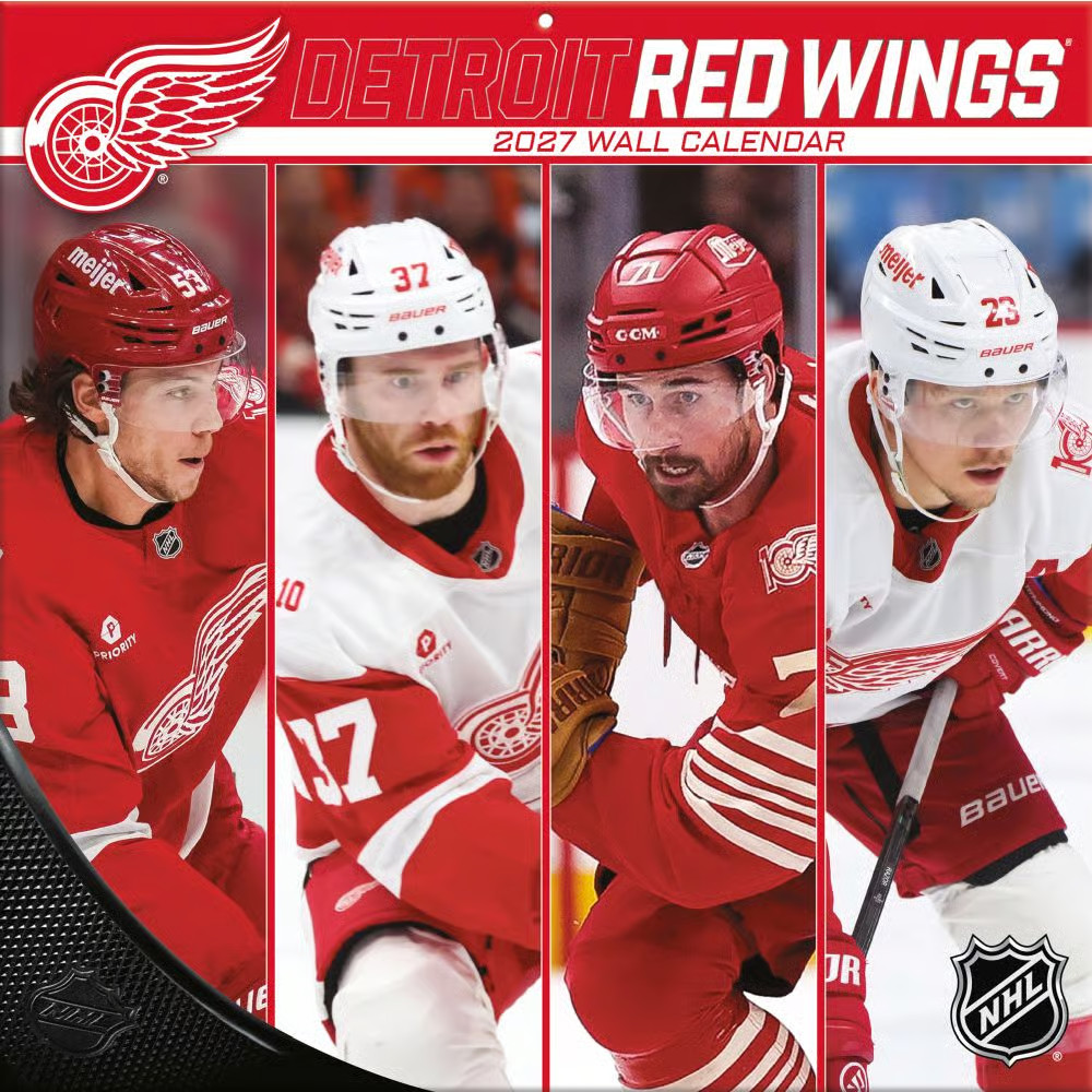 Turner Licensing,  NHL Detroit Red Wings 2027 Wall Calendar