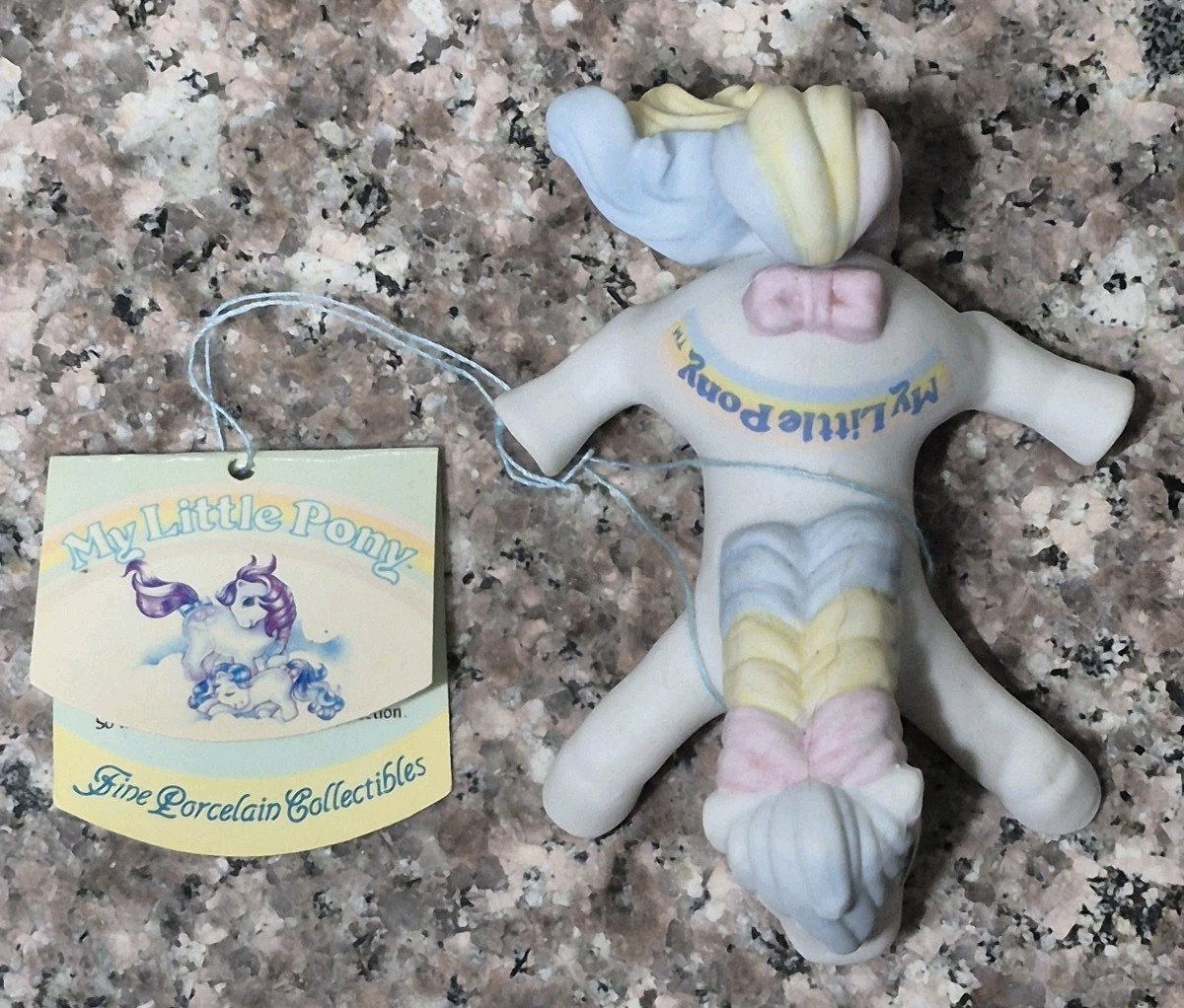 My Little Pony Rainbow First Born Porcelain Figurine 1985 Vintage With Tag