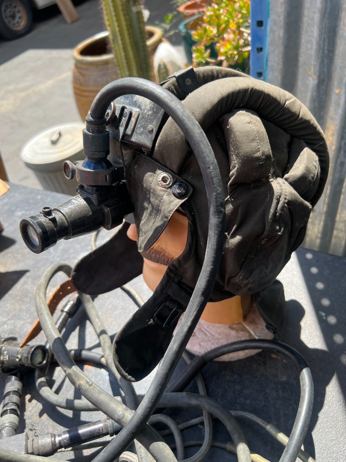 POLISH TANKER NIGHT VISION HELMET