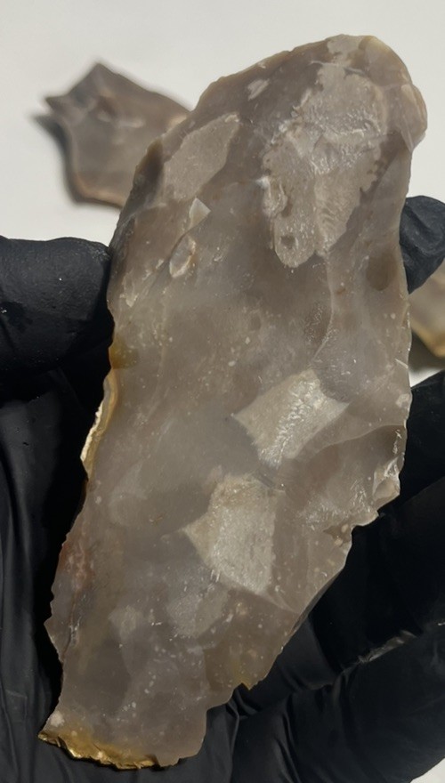  Beautiful-Chocolate/Root Beer Heat Treated TX Edwards Flint Spalls 18 @ 4 LBS