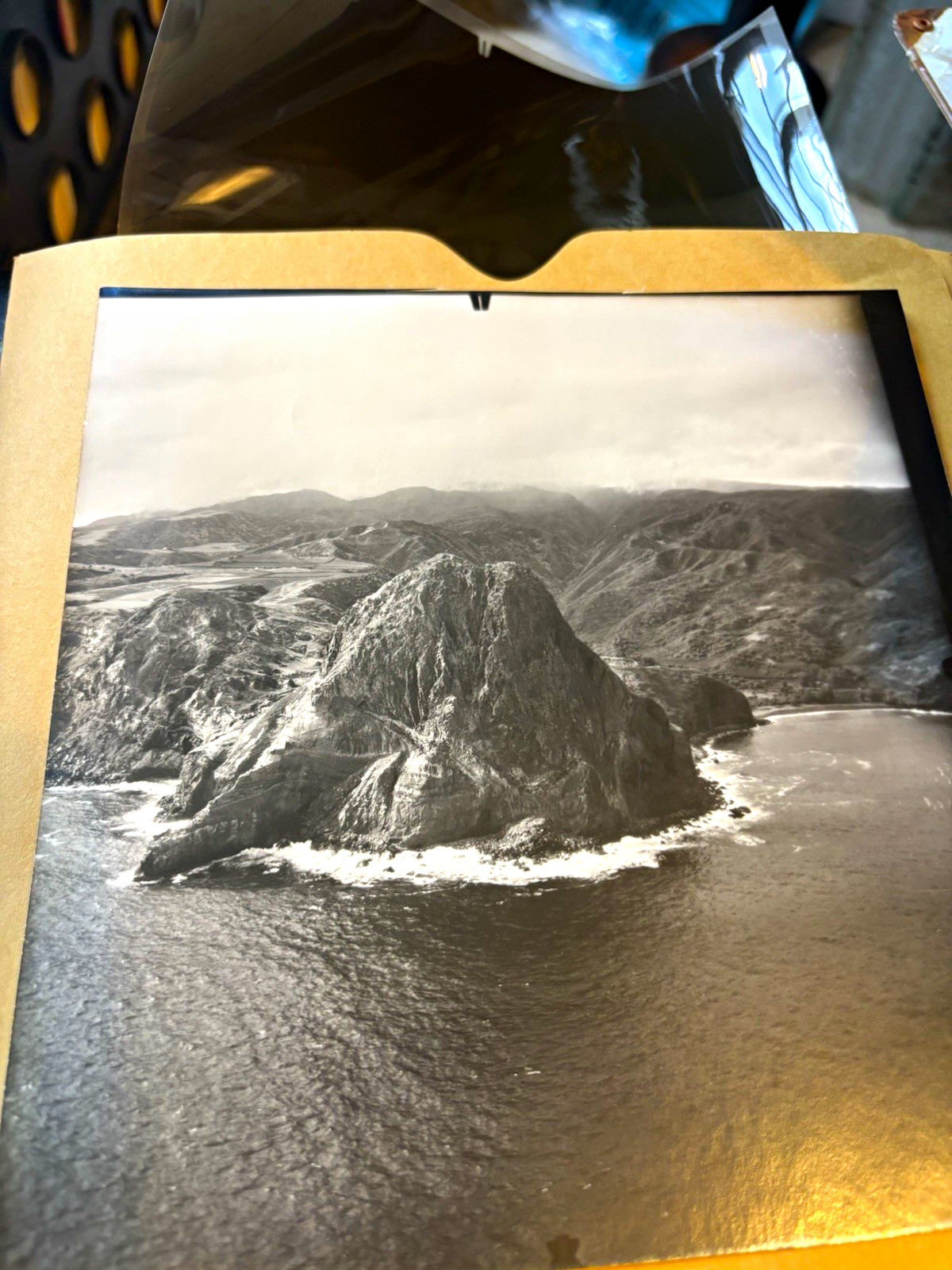 Set of 3 Black & White Nature Landscape Seascape Photographs Unframed