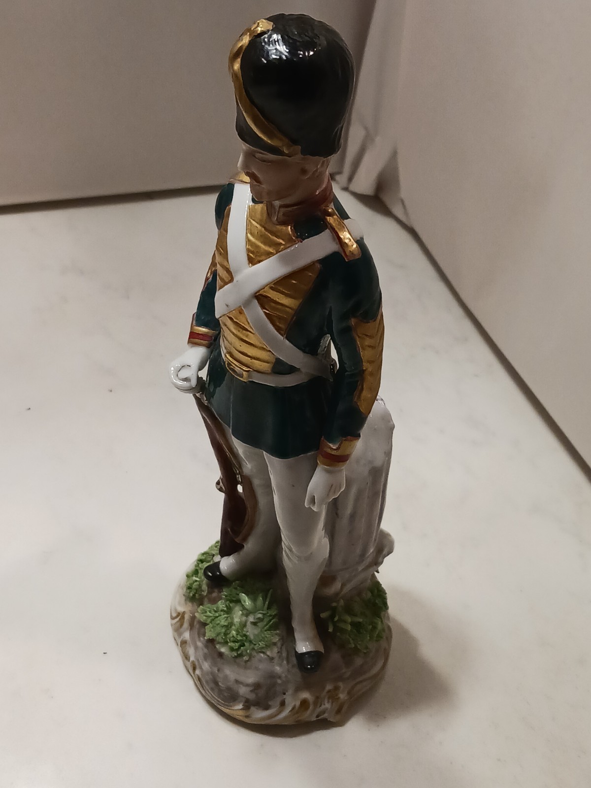 **Rare** Luigi Fabris Porcelain Soldier Signed *(See condition description)
