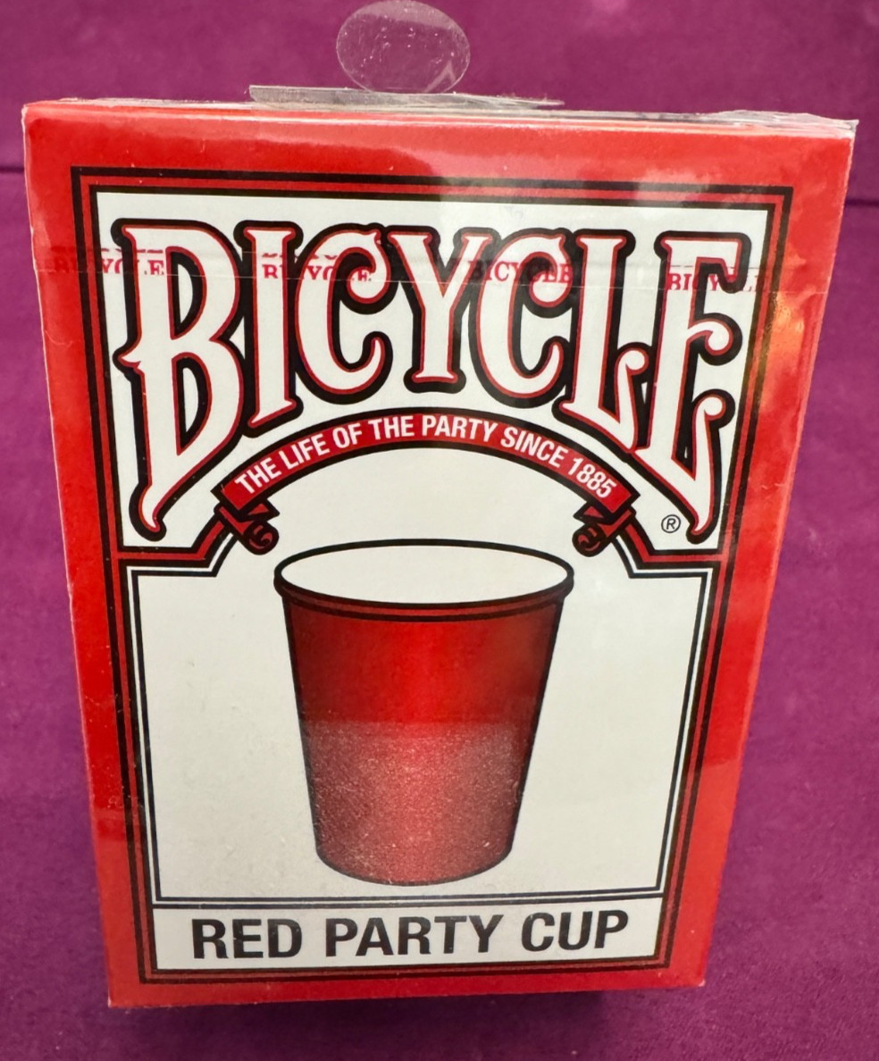 Red Party Cup Bicycle Playing Cards