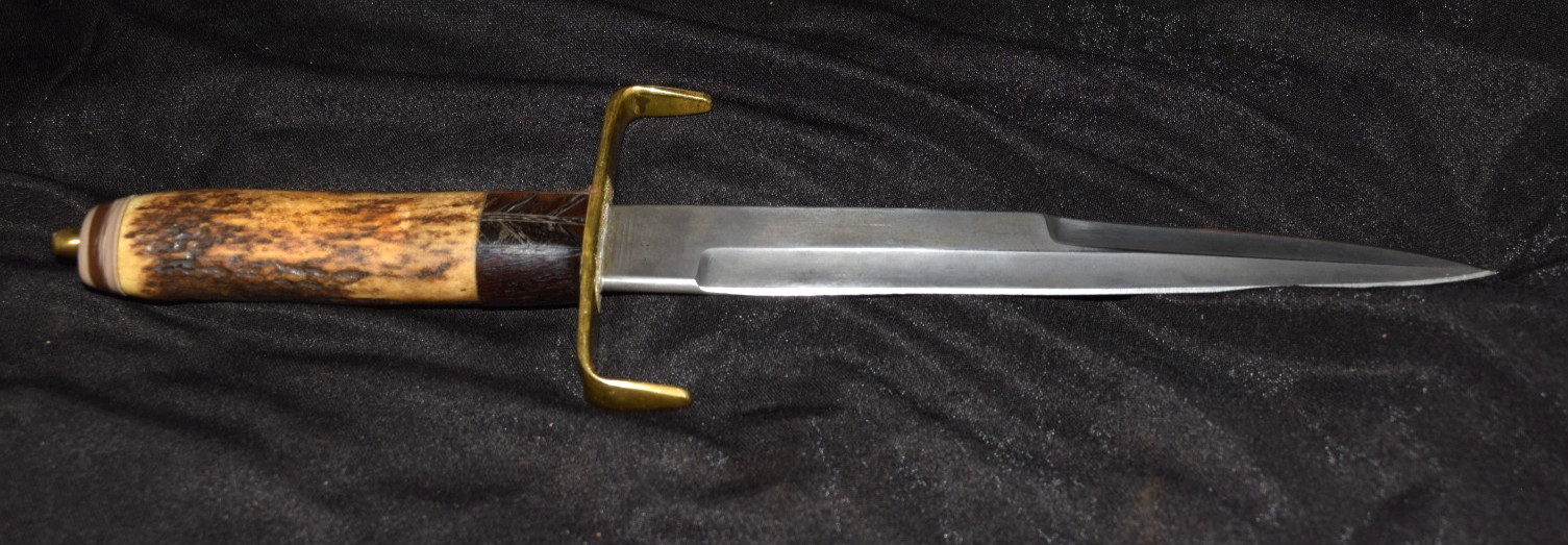 Knife Chuck Stapel Fighting Knife Glendale CA FINE Codition Knife Chuck Stapel Fighting Knife Glendale CA FINE Codition