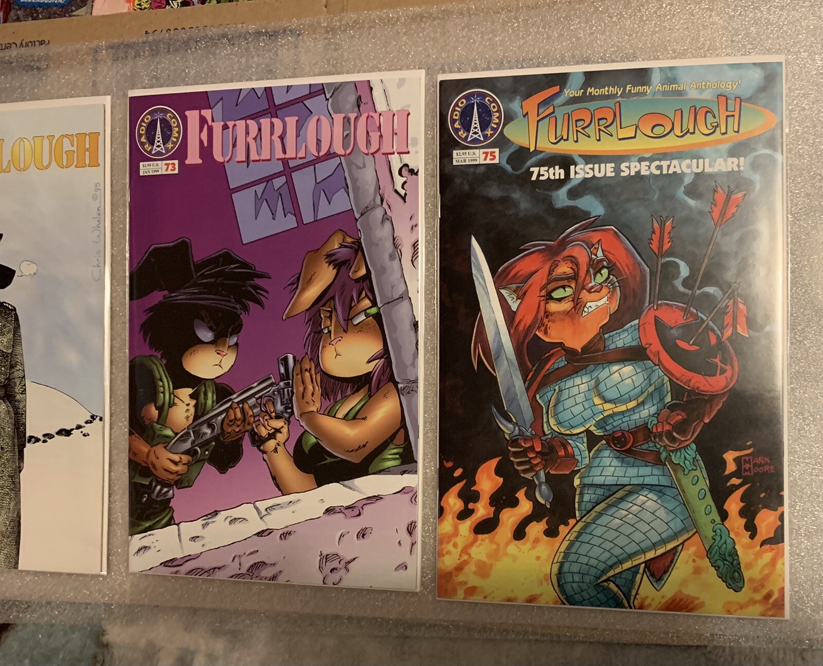 Furrlough #53, 73, & 75 NM Low Print Run Antarctic Press Comics Furry Furries Furrlough #53, 73, & 75 NM Low Print Run Antarctic Press Comics Furry Furries