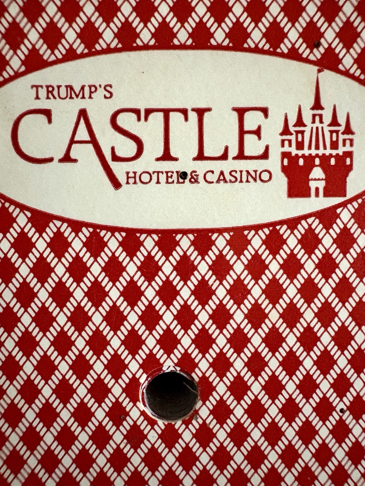 Trump’s Castle Atlantic City Casino Red Bee Playing Cards w/Jokers Cancelled Vtg Trump’s Castle Atlantic City Casino Red Bee Playing Cards w/Jokers Cancelled Vtg