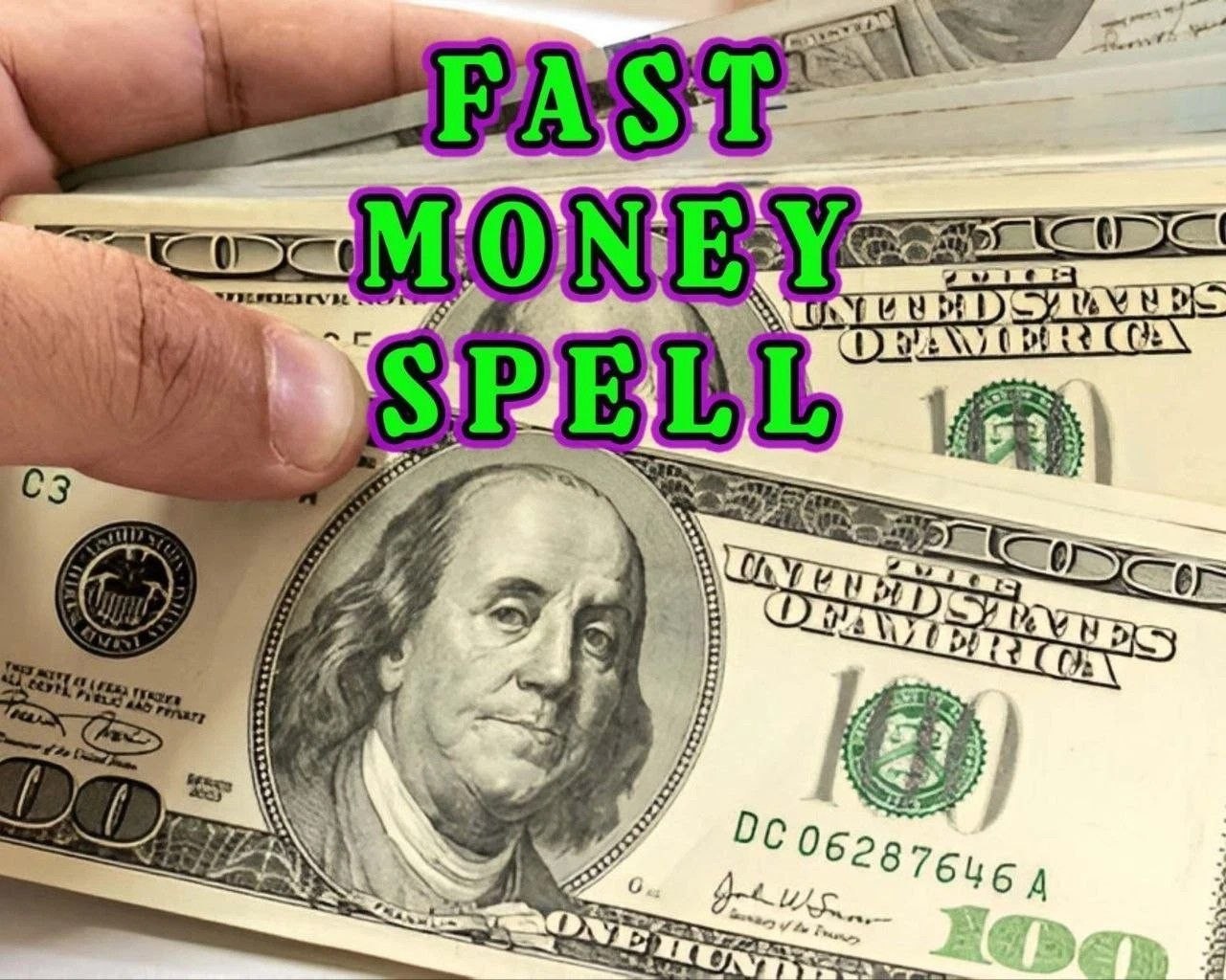 Fast Money Spell - Powerful Ritual to Attract Instant Wealth, Prosperity & Quick