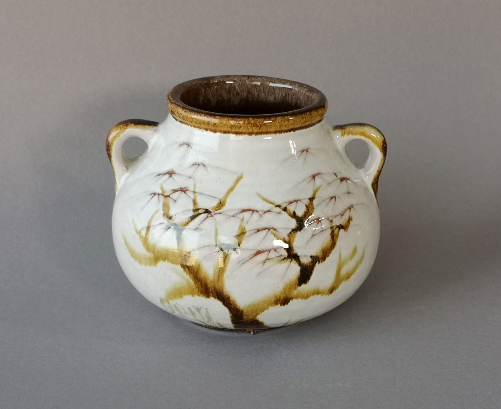 Vintage Mid-Century West German Marei Vase – Hand Painted Pottery