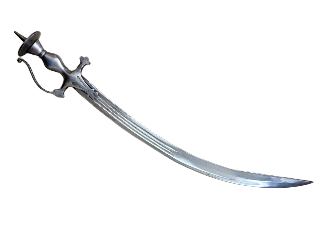 Antique Sword Scimitar Damascus Tulwar ShamshirPoniard Machete Collectible 36\'