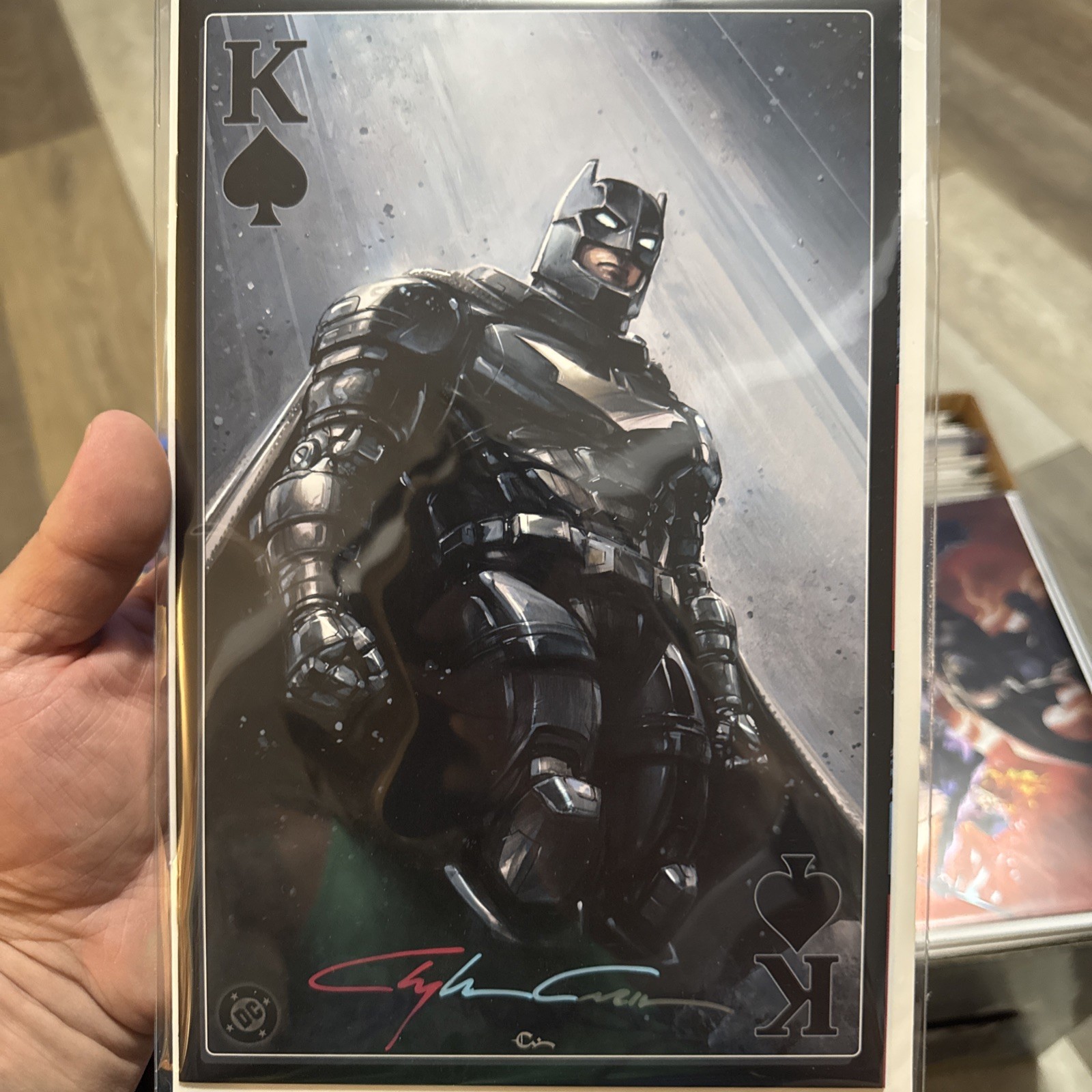 Batman 614 CLAYTON CRAIN SDCC ARMORED VIRGIN MEGACON KING ABSOLUTE EXCLUSIVE Batman 614 CLAYTON CRAIN SDCC ARMORED VIRGIN MEGACON KING ABSOLUTE EXCLUSIVE