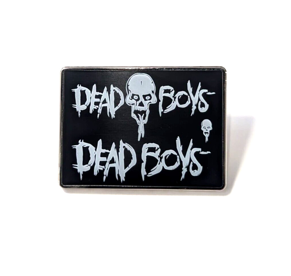 Dead Boys Enamel Pin Metal badge punk rock band Stiv Bators Young Loud & Snotty