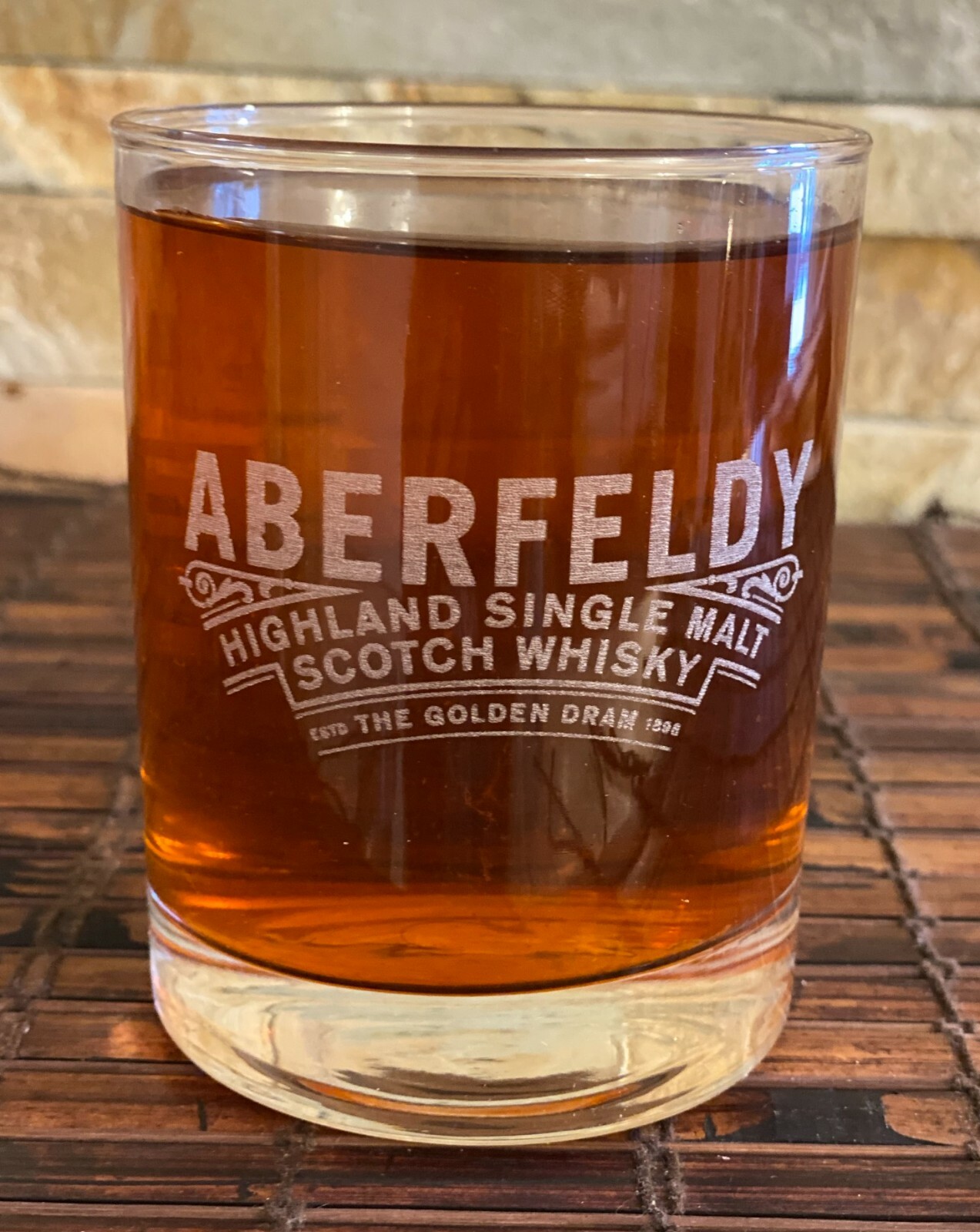 ABERFELDY Collectible Whiskey Glass 