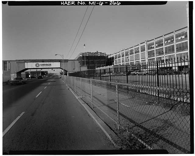 Photo:Hamtramck MI 1980 Dodge Brothers Motor Car Plant Joseph Campau Ave