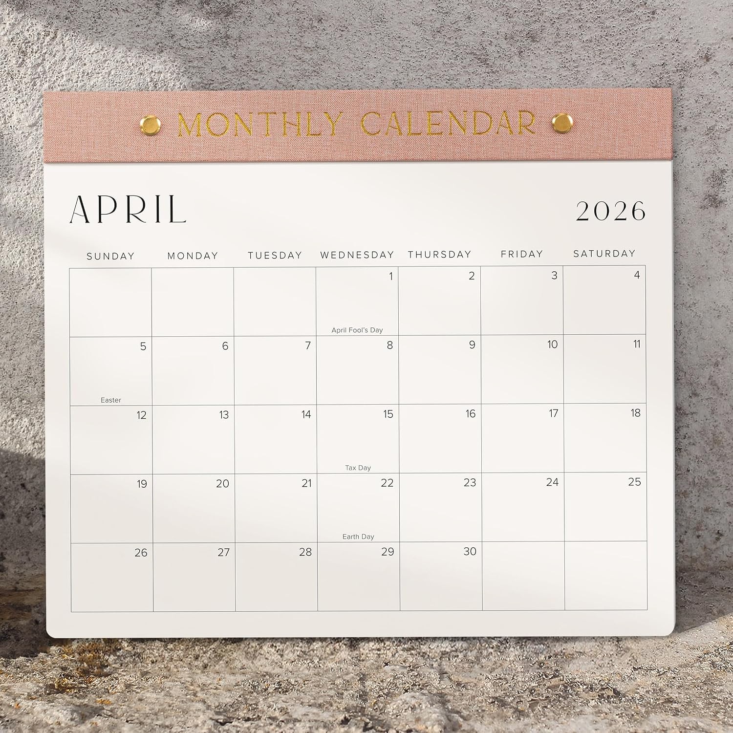 Beautiful 2026 Magnetic Fridge Calendar - Runs from Jan 2026 to July 2027 | The