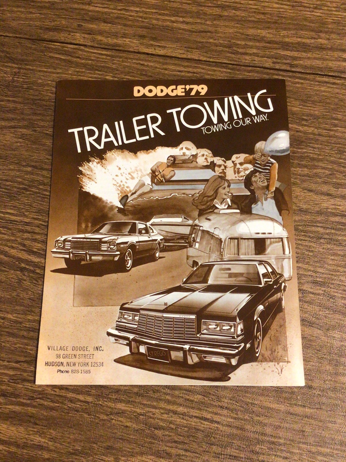 NOS 1979 Dodge Towing Features & Options Catalog 