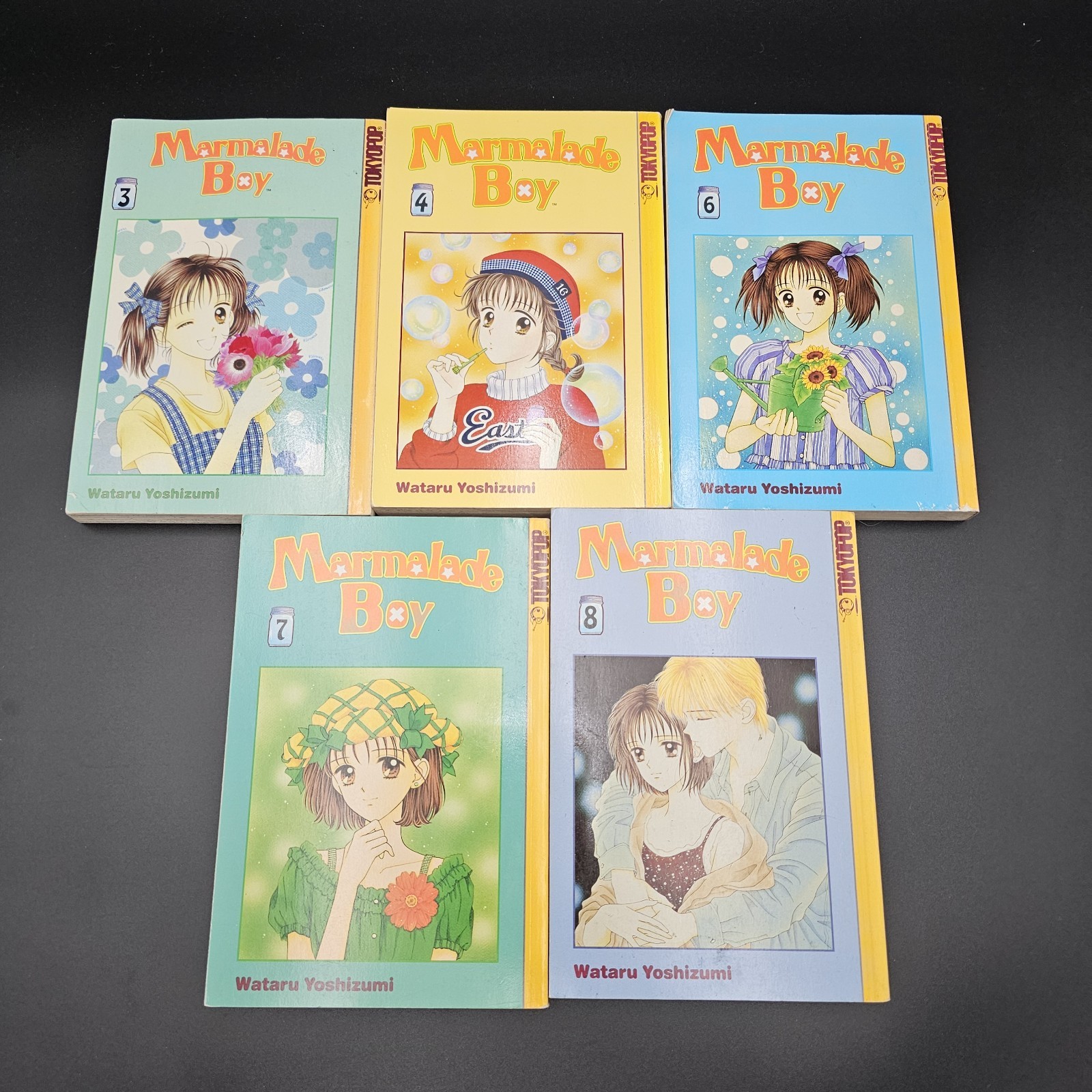 Marmalade Boy Manga Lot Vol. 3 4 6 7 8 Tokyopop Wataru Yoshizumi English PB Marmalade Boy Manga Lot Vol. 3 4 6 7 8 Tokyopop Wataru Yoshizumi English PB