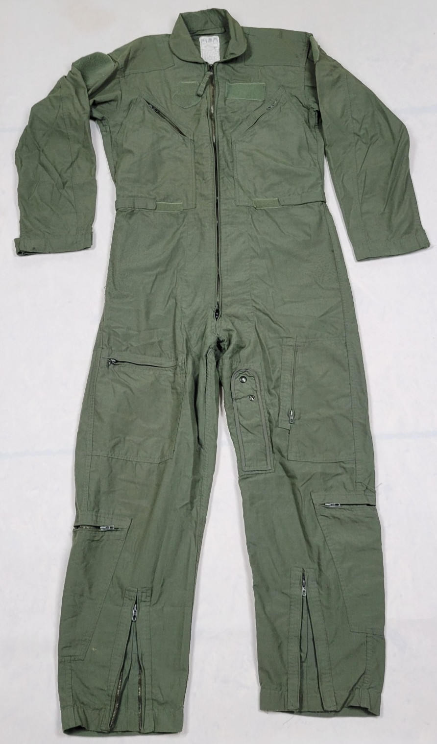 USGI Flyers Coveralls Flight Suit CWU-27/P Size 42L Sage Olive Green USGI Flyers Coveralls Flight Suit CWU-27/P Size 42L Sage Olive Green