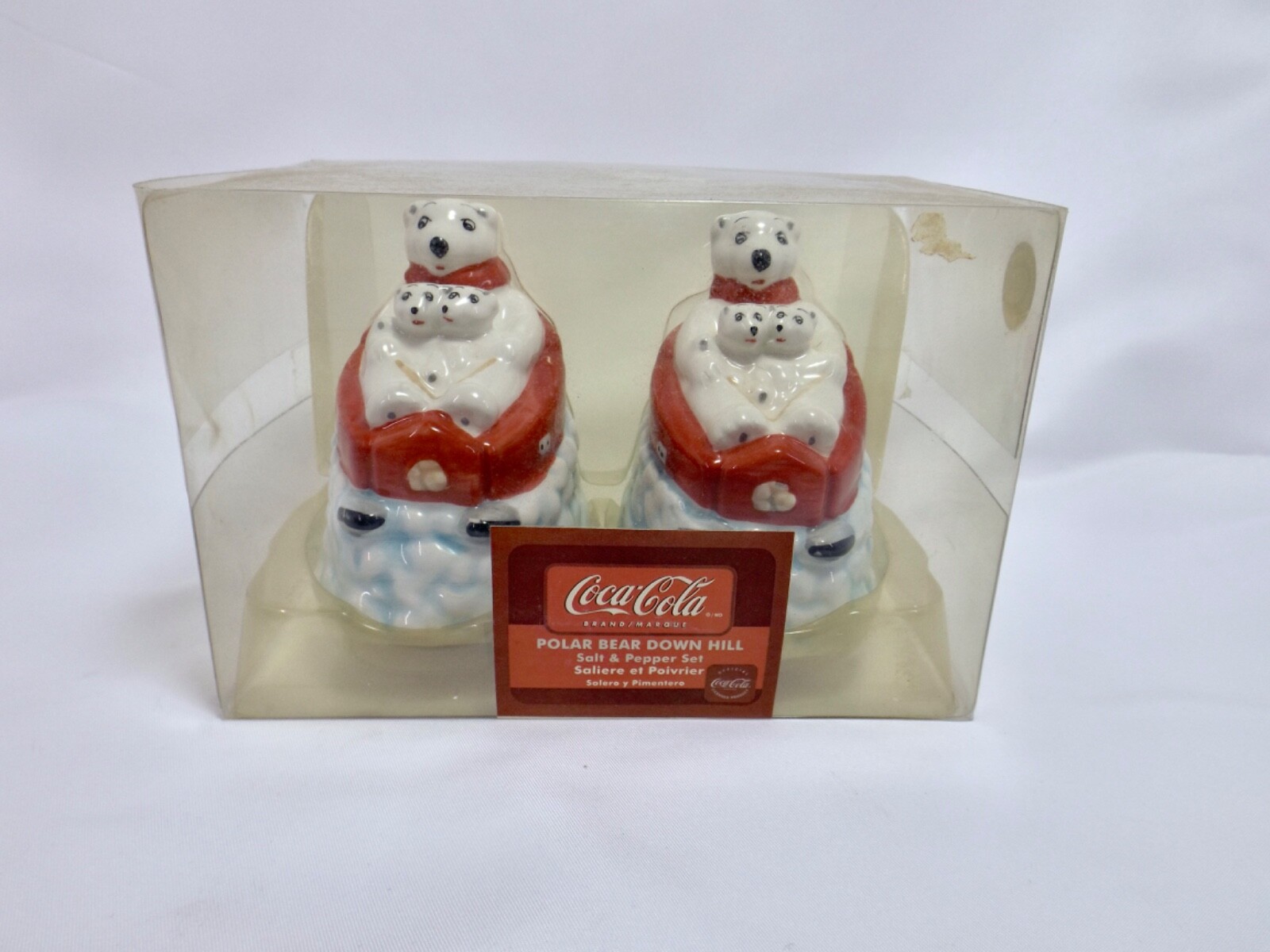 Coca-Cola Salt & Pepper Shakers Set \ Coca-Cola Salt & Pepper Shakers Set \