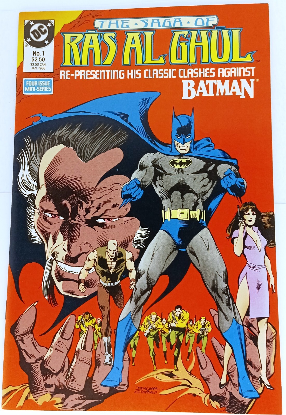 Batman Saga of Ra\'s Al Ghul #1 - 4 1988 DC Comics VF-