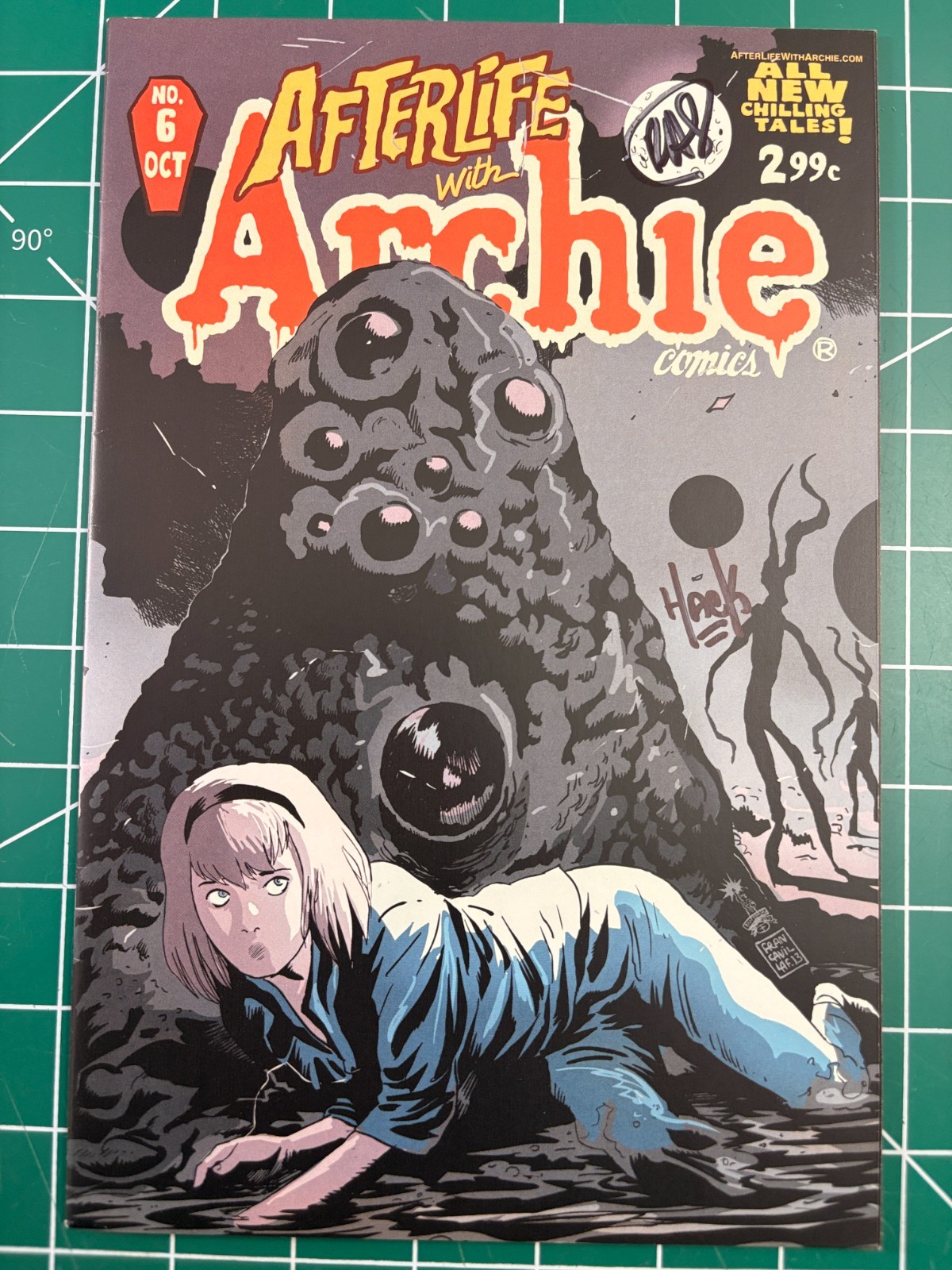 Afterlife With Archie #6 2014 Signed Aguirre-Sacasa Robert Hack Sabrina