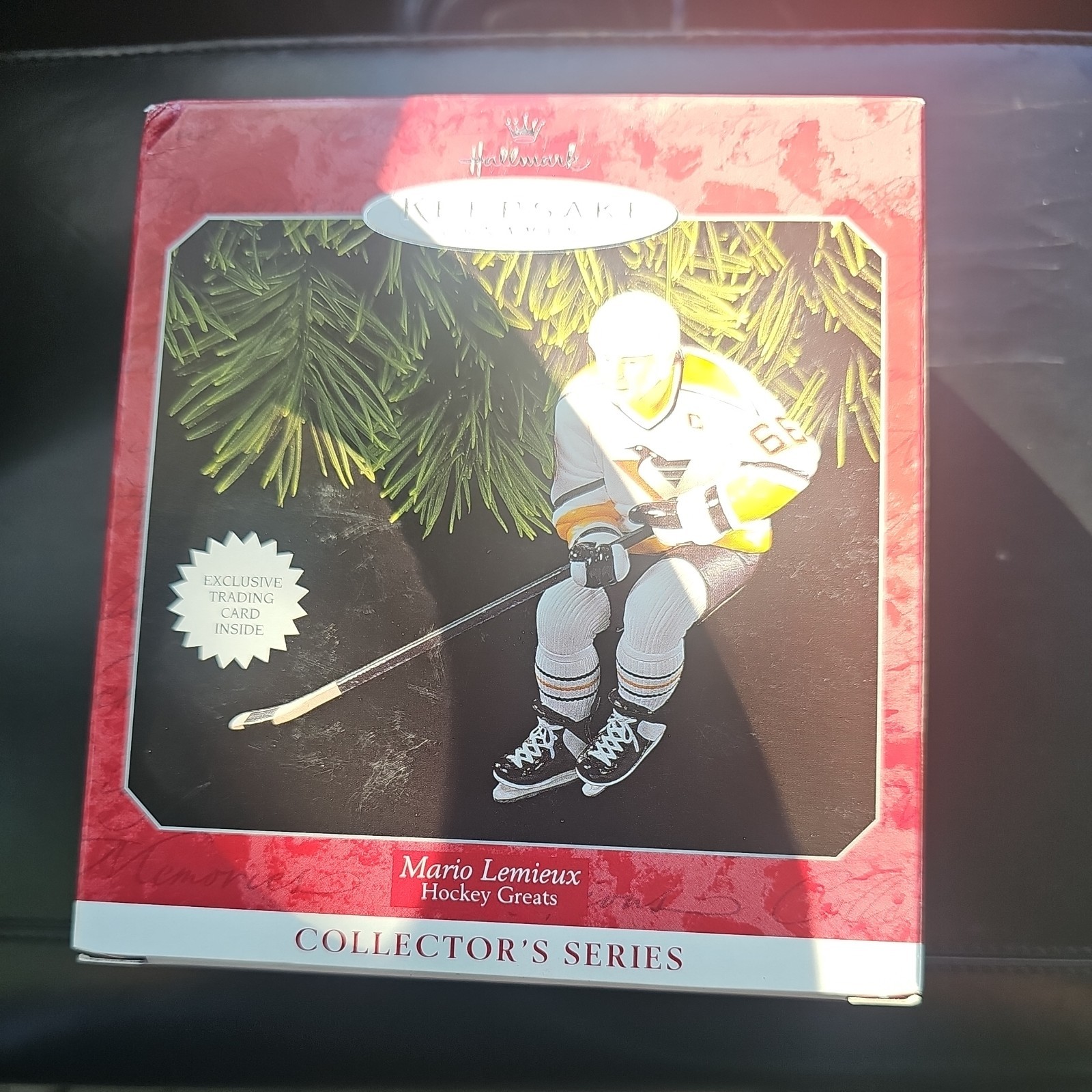 Hallmark Keepsake Christmas Ornament Mario Lemieux Hockey Greats NHL 1998