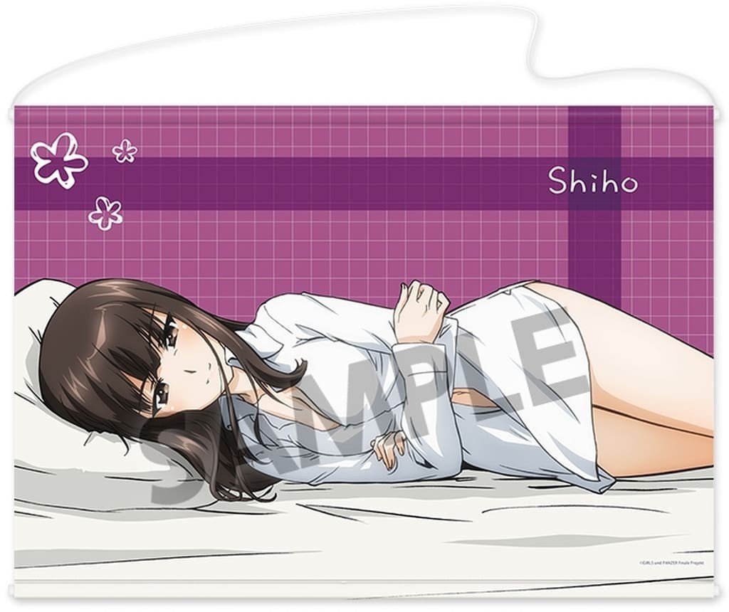 Girls und Panzer Shiho Nishizumi B2 Tapestry (Soine B ver.) Japan