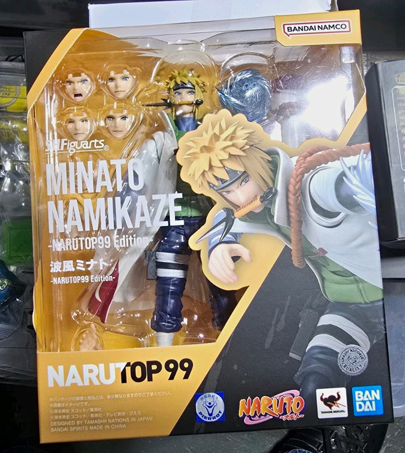 S.H.Figuarts Minato Namikaze NARUTOP99 Edition Naruto Figure