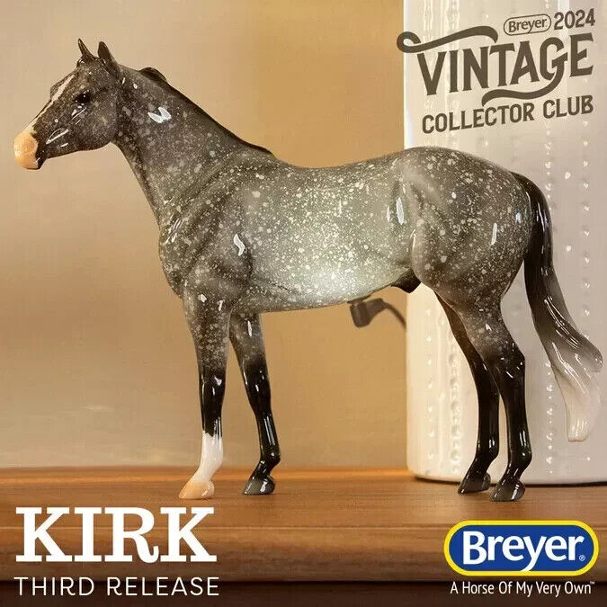 Pre Sale Breyer 2024 Vintage Club Third Release- Kirk  