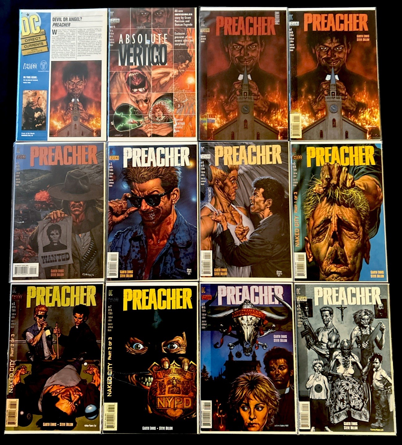 Preacher  #1-66 + Saints + 1-shots + Previews + Special Editions and More 