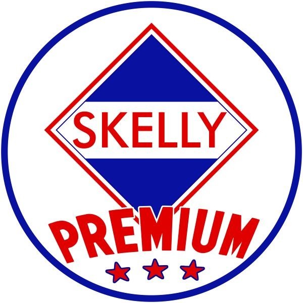 Skelly Premium Gasoline Service Station Look NEW METAL SIGN: 12\