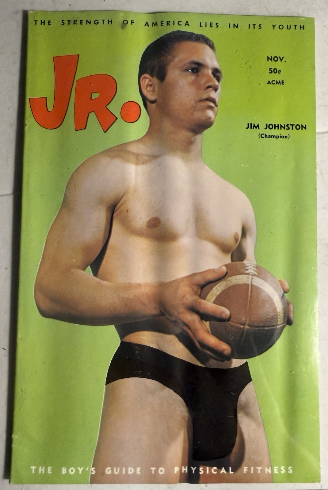 JR. #17 NOV. 1966 PHYSIQUE PHOTOGRAPHY & CULTURE MAGAZINE GAY Interest RARE