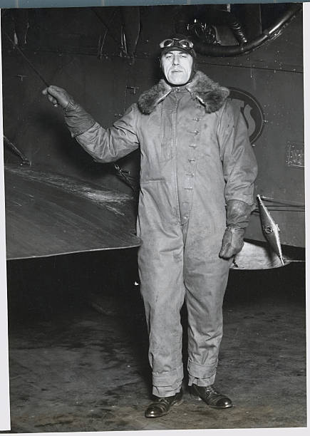 Martin To Lead U.S. Pilots Around The World. Uncle Same Has Placed O - Old Photo