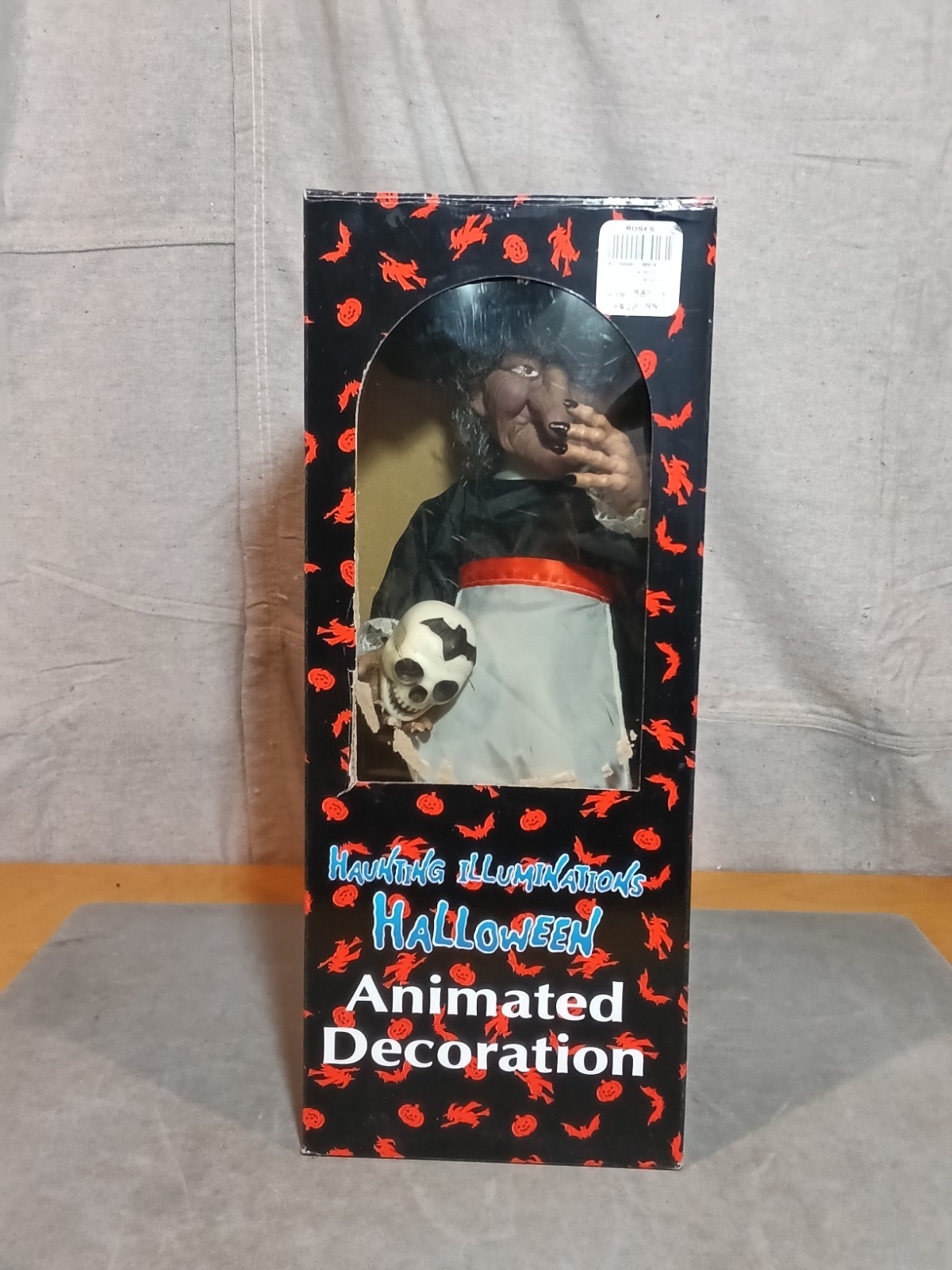 Vintage 1989 Telco Halloween Motionette Witch 15\