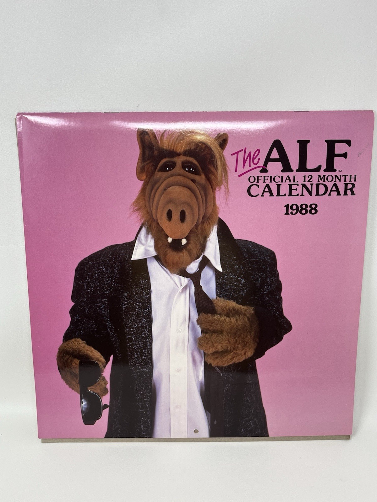 Vintage 1988 ALF Official 12 Month Wall Calendar, Open, Not Used, VTG 80s Vintage 1988 ALF Official 12 Month Wall Calendar, Open, Not Used, VTG 80s
