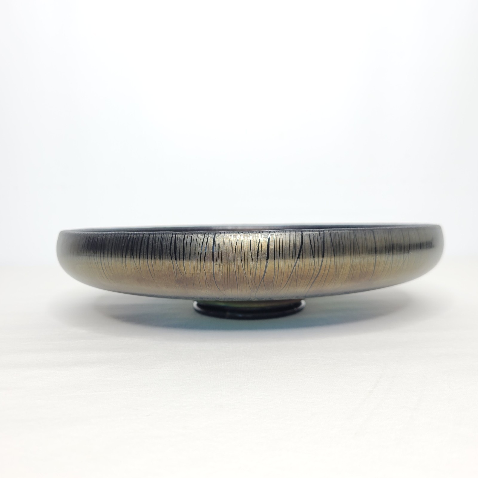 Dugan Diamond Black Amethyst Egyptian Lustre 9 1/4