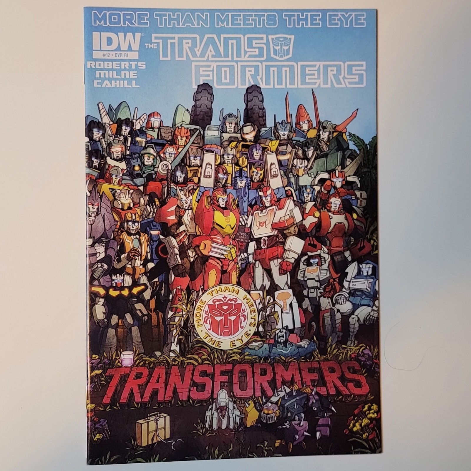Transformers More Than Meets The Eye Issue 12 - Retailer Incentive Cover RI