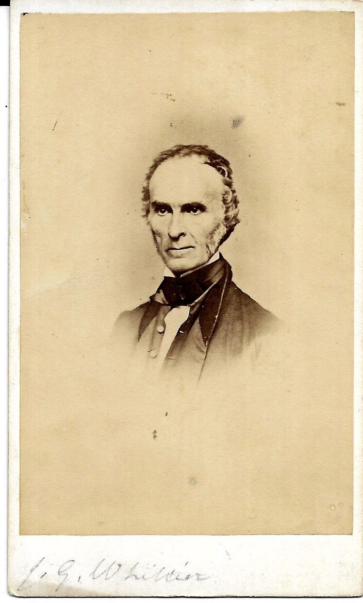 c1860 CDV John Greenleaf Whittier Fireside Poet Massachusetts Photograph c1860 CDV John Greenleaf Whittier Fireside Poet Massachusetts Photograph