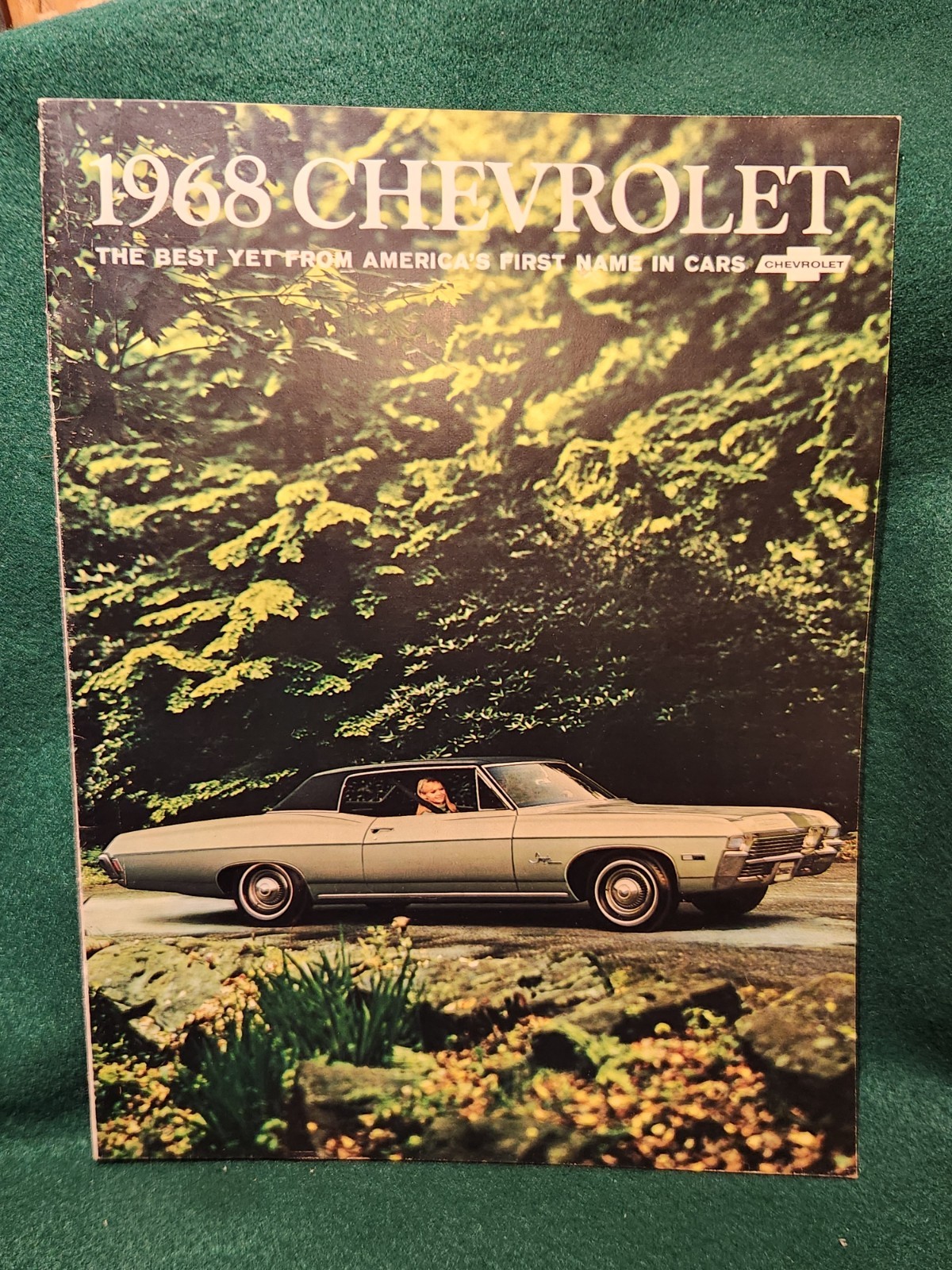 1968 CHEVROLET Impala Biscayne Caprice Original Sales Brochure 28 Pages- VFINE