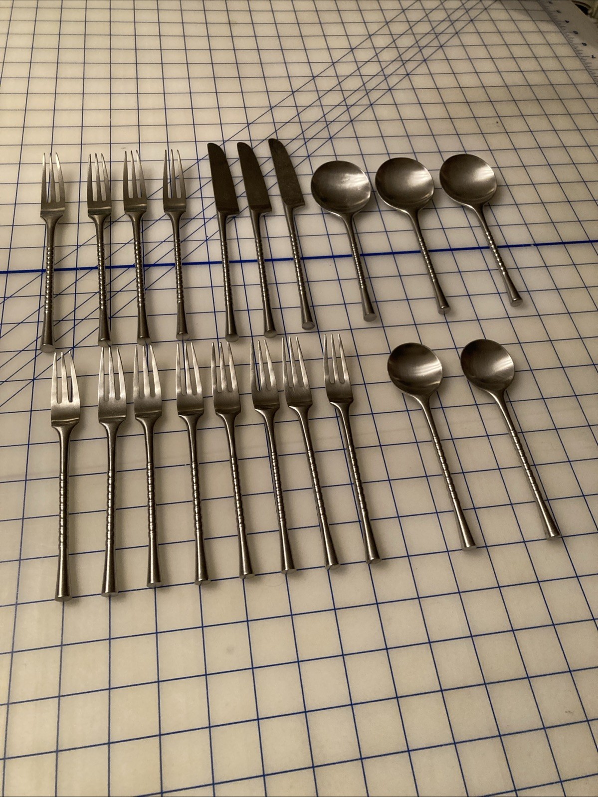 TWENTY Pieces Dansk Finland Jette Flatware Vintage TWENTY Pieces Dansk Finland Jette Flatware Vintage