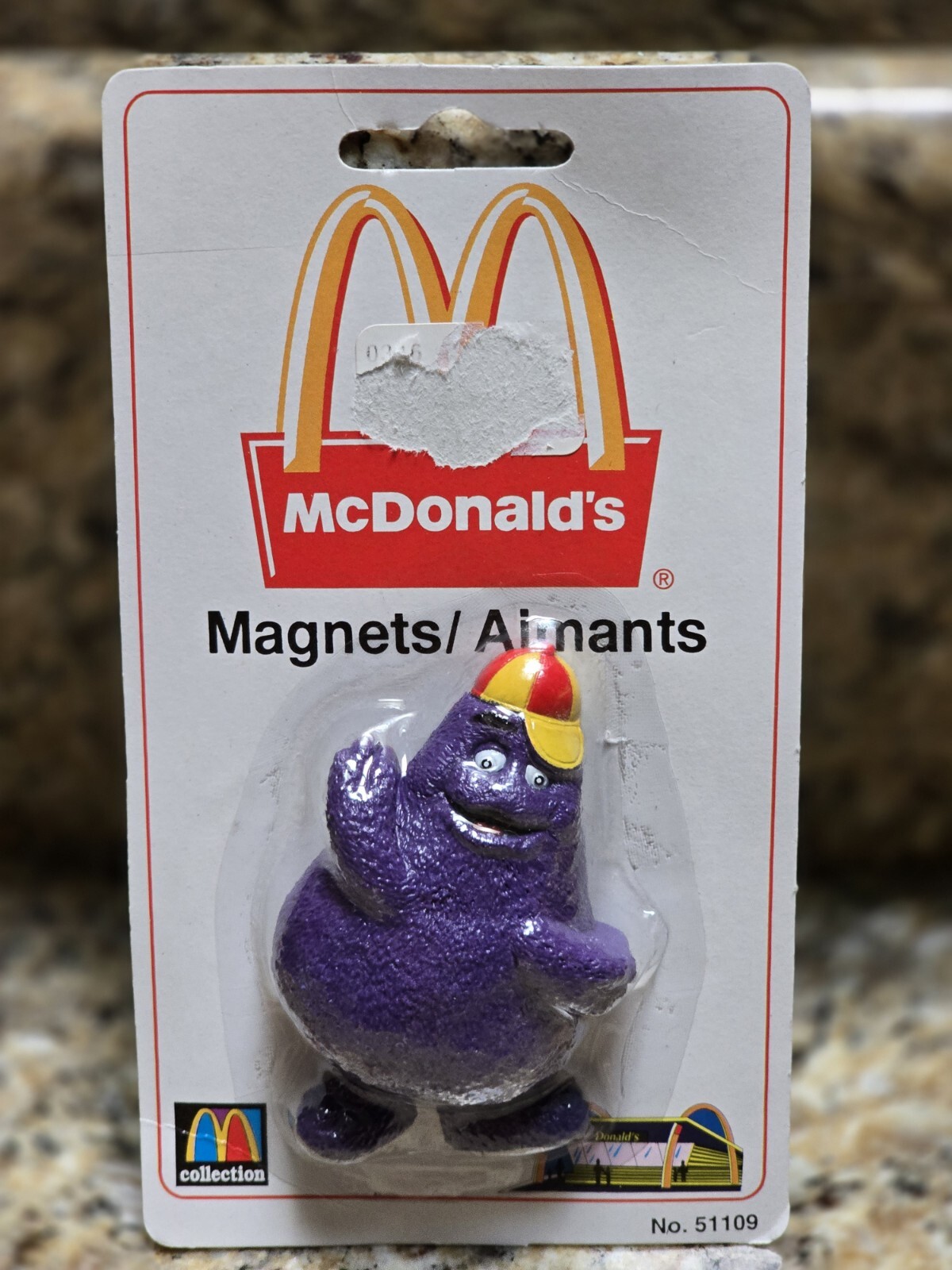 Vintage Grimace Magnet - Circa 1997 NEW RARE